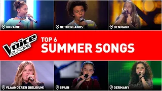 Best summer songs in The Voice Kids | TOP 6