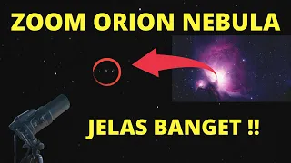 NIKON P1000 ~ ZOOM 1000X ORION NEBULA (No Telescope)