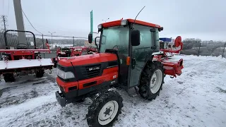 Відео огляд на японський міні трактор Kubota GL-261 з кабіною | Totus Traktor