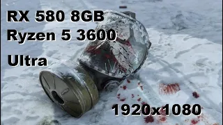 Metro Exodus Ryzen 3600 / RX580 8GB (1080p) Ultra