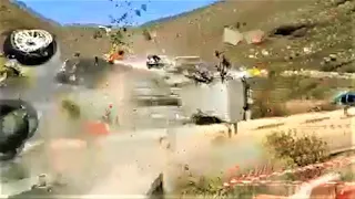 💥🏁ESPECTACULAR ACCIDENTE CON 3 VUELTAS DE CAMPANA en la Subida a Tamaimo 2021🏁💥