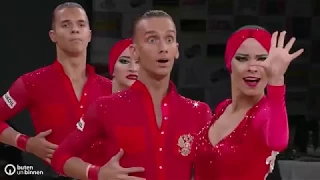 «Дуэт» Пермь - Чемпион мира по латиноамериканским танцам формейшн 2017 года