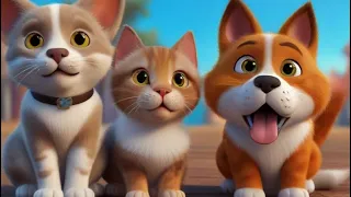 My AI Cats 🐈‍⬛ || Super Cats VS Super Dogs Stories ||