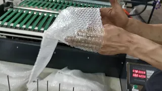 high speed bubble bag making machine