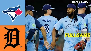 Blue Jays vs. Tigers Full Game Highlights, May 25 2024 | MLB Highlights, MLB Season 2024