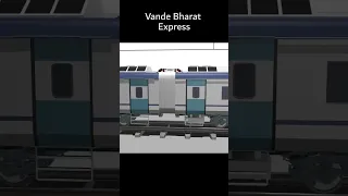 Indian Famous train Vande Bharat Express 3D