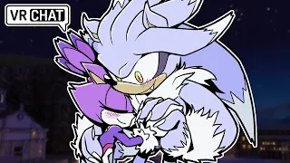 Werehog Silver And Blaze's Date! (VR Chat)