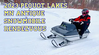 2023 Pequot Lakes Antique Snowmobile Rendezvous