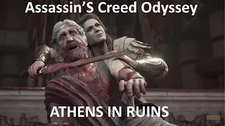 ASSASSIN'S CREED ODYSSEY Walkthrough Gameplay : Part 14 - ATHENS IN RUINS (AC Odyssey)