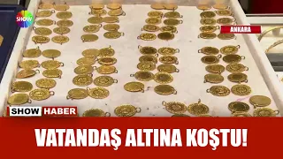 İlk üç ayda 44,4 ton altın satıldı