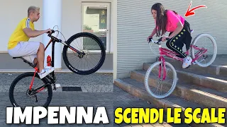 SCOMMETTO CHE NON LO FARAI SULLA BICICLETTA CHALLENGE!!