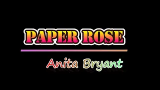 🎶 Paper Rose by Anita Bryant 🎶 Sing Karaoke 🎶