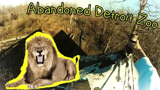 We Got On Top Of The Roof - Abandoned Detroit Zoo