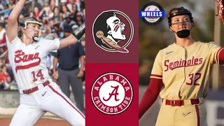 #7 Florida State vs #12 Alabama Highlights | 2023 College Softball Highlights