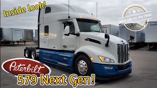 Brand new 2022 Peterbilt 579 Next Generation inside and outside! (English Subs, Ep.24)