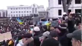 02.02.14 г. Одесса Митинг . Путин,  вон из Крыма. Российское консульство. 4 видео.