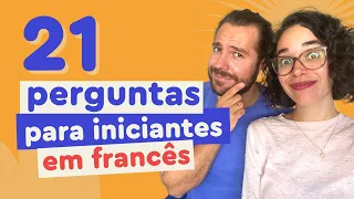 21 PERGUNTAS BÁSICAS EM FRANCÊS (e respostas) | Afrancesados