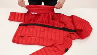 How to fold a Pajar packable jacket