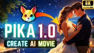 Best FREE AI 🎬Video Generator 2024 🤖- Pika 1.0 - A Tutorial For Beginners