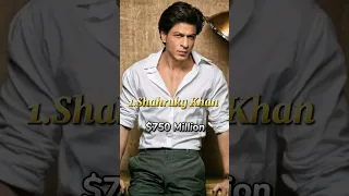 Top 10 Richest Indian Actors in 2024 #shorts #viral