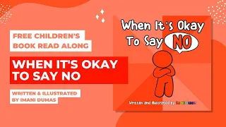 When It's Okay To Say No Read Along