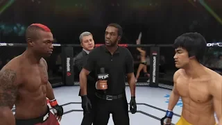 Mark Diakiese vs. Bruce Lee (EA Sports UFC 3) - CPU vs. CPU - Crazy UFC 👊🤪