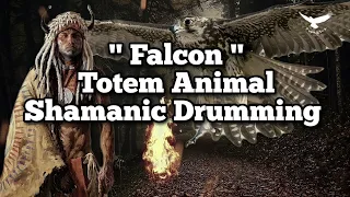 Shamanic Drumming🎧Falcon Totem Animal🪶(Deep Trance)