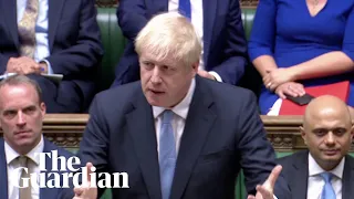 Boris Johnson's opening statement as PM to the House of Commons