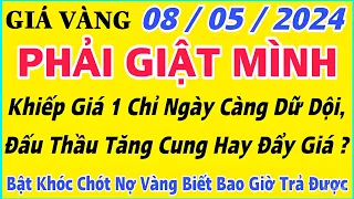 Giá vàng hôm nay 9999 ngày 8/5/2024 | GIÁ VÀNG MỚI NHẤT || Xem bảng giá vàng SJC 9999 24K 18K 10K