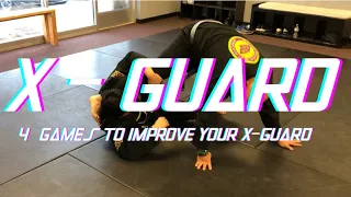 X-Guard | 4 Task Based Games to Develop Your X-Guard | Pearson Brazilian Jiu-Jitsu
