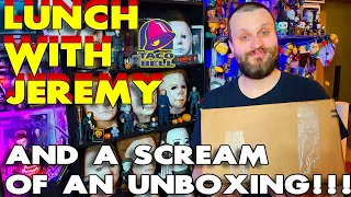 🌮Lunch with Jeremy - A SCREAM of an Unboxing!!!