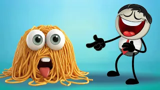What if we Converted into Noodles? + more videos | #aumsum #kids #children #cartoon #whatif