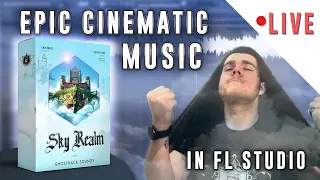 🔴 * LIVE * Writing Epic Cinematic Fantasy Style Music Using Skyrealm!