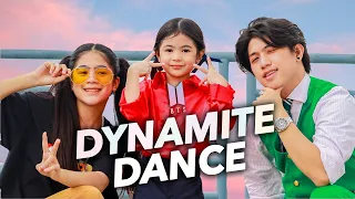 BTS - DYNAMITE Siblings Dance | Ranz and Niana ft natalia