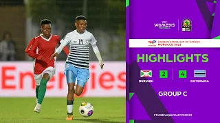 Burundi 🆚 Botswana Highlights - #TotalEnergiesWAFCON2022 - Group C