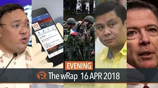 Malacañang on PES official, PCOO on Facebook fact-checking, Comey on Trump | Evening wRap