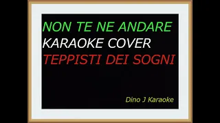 NON TE NE ANDARE-cover karaoke fair use-TEPPISTI DEI SOGNI