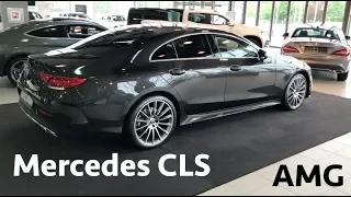 Mercedes CLS 350d 4M AMG package 2019 - first in depth review in 4K