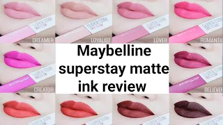 Maybelline superstay matte ink | #maybelline  #maybellinenewyork