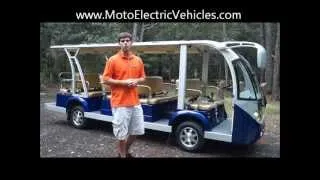 citEcar 15 Passenger Electric Shuttle | From Moto Electric Vehicles