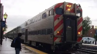 Mid Day Non Rush Railfanning La Grange Illinois On The BNSF Chicago Subdivision 05/24/2024