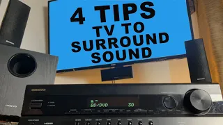 4 Tips For Setting Up TV, Receiver & Surround Sound