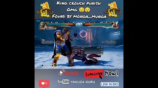 Tekken 7 | Season 4.20 | King Crouch Punish Kazuya RD and Heihachi OTGF Found by monga_munga