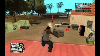 GTA San Andreas DYOM Mission #1 - The battle riot war