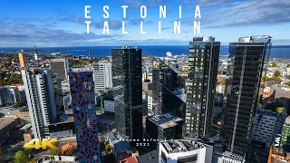 Tallinn Estonia | Cinematic Drone Footage | 2021 4k