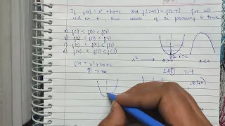 sameer bansal calculus - function question solution