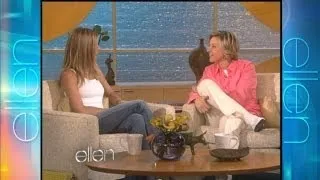 Memorable Moment: Ellen's First Guest, Jennifer Aniston, Pt. 2