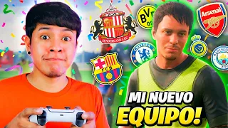 EMPEZAMOS en MODO CARRERA “JUGADOR” 😱 *Mi nuevo CLUB* FIFA24