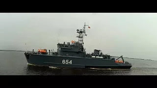 В Архангельске отмечают день ВМФ (военно-морской флот)