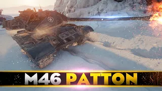 M46 Patton • 10К урона • WoT Gameplay